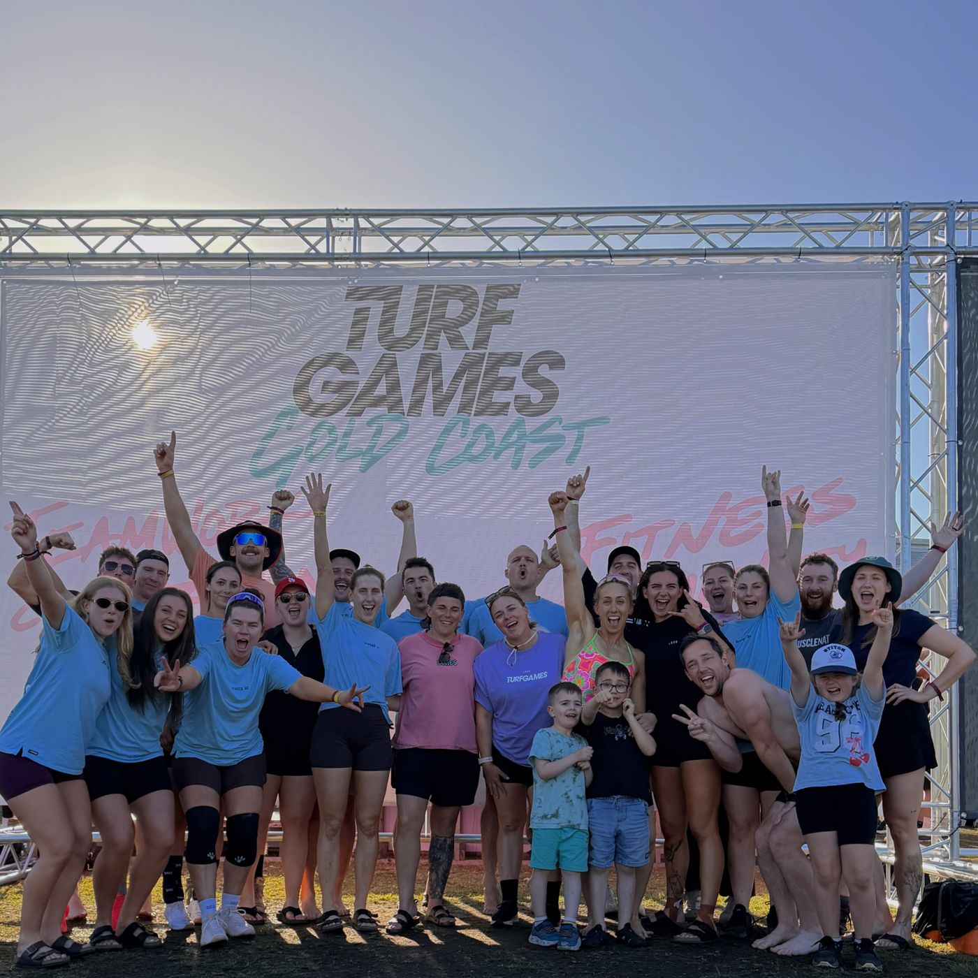 Bunker HQ team at Turf Games